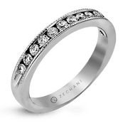 ZR44 Anniversary Ring in 14k Gold with Diamonds