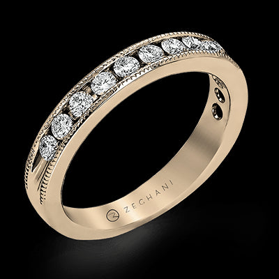 ZR45 Anniversary Ring in 14k Gold with Diamonds