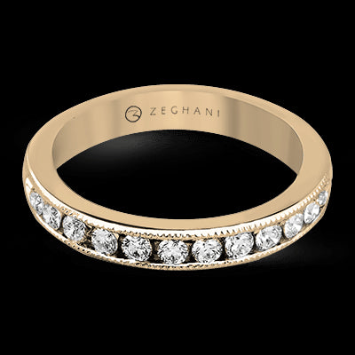 ZR45 Anniversary Ring in 14k Gold with Diamonds
