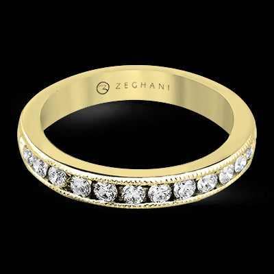 ZR45 Anniversary Ring in 14k Gold with Diamonds