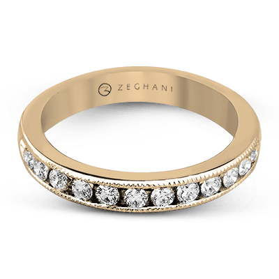 ZR45 Anniversary Ring in 14k Gold with Diamonds