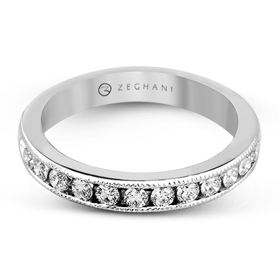 ZR45 Anniversary Ring in 14k Gold with Diamonds