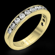 ZR46 Anniversary Ring in 14k Gold with Diamonds