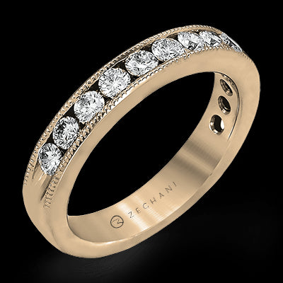 ZR46 Anniversary Ring in 14k Gold with Diamonds