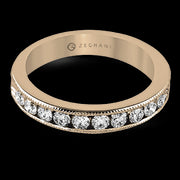ZR46 Anniversary Ring in 14k Gold with Diamonds