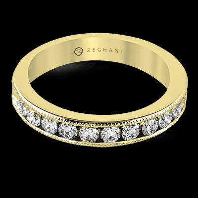 ZR46 Anniversary Ring in 14k Gold with Diamonds