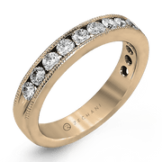 ZR46 Anniversary Ring in 14k Gold with Diamonds