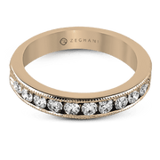 ZR46 Anniversary Ring in 14k Gold with Diamonds