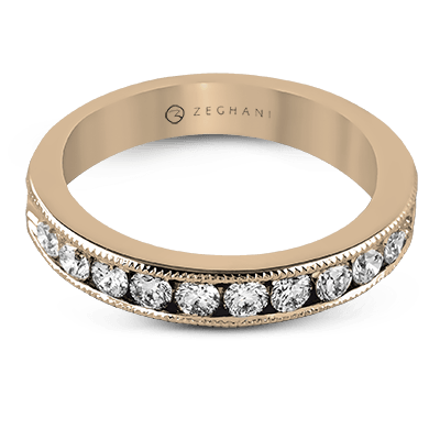ZR46 Anniversary Ring in 14k Gold with Diamonds