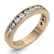 ZR46 Anniversary Ring in 14k Gold with Diamonds
