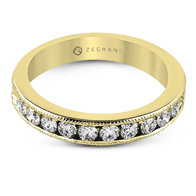 ZR46 Anniversary Ring in 14k Gold with Diamonds