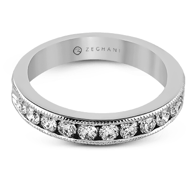 ZR46 Anniversary Ring in 14k Gold with Diamonds