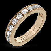 ZR47 Anniversary Ring in 14k Gold with Diamonds