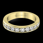 ZR47 Anniversary Ring in 14k Gold with Diamonds