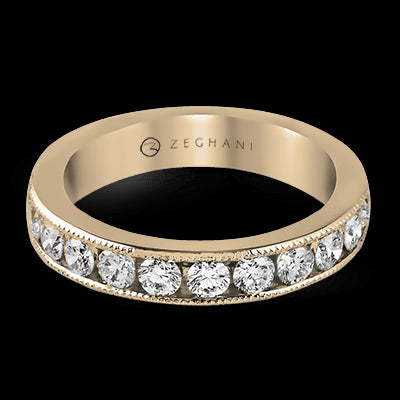 ZR47 Anniversary Ring in 14k Gold with Diamonds