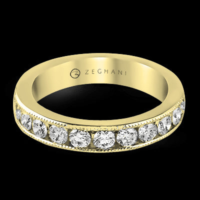 ZR47 Anniversary Ring in 14k Gold with Diamonds