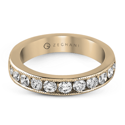 ZR47 Anniversary Ring in 14k Gold with Diamonds