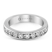 ZR47 Anniversary Ring in 14k Gold with Diamonds