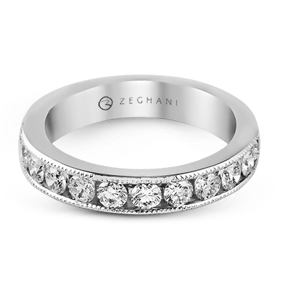 ZR47 Anniversary Ring in 14k Gold with Diamonds