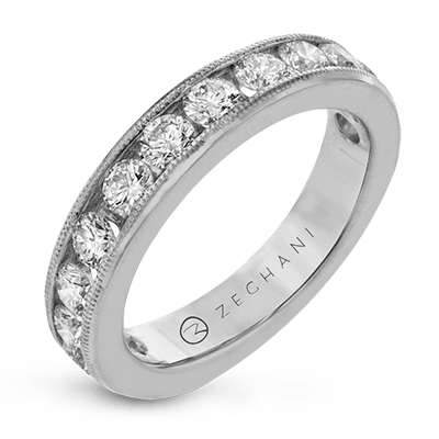 ZR47 Anniversary Ring in 14k Gold with Diamonds