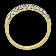 ZR488 Anniversary Ring in 14k Gold with Diamonds