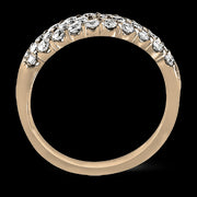 ZR488 Anniversary Ring in 14k Gold with Diamonds