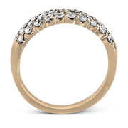 ZR488 Anniversary Ring in 14k Gold with Diamonds