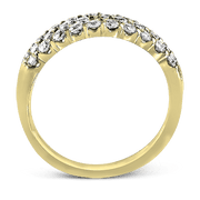 ZR488 Anniversary Ring in 14k Gold with Diamonds