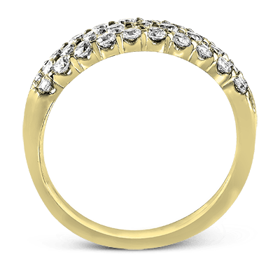 ZR488 Anniversary Ring in 14k Gold with Diamonds