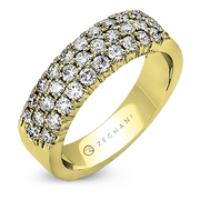 ZR488 Anniversary Ring in 14k Gold with Diamonds