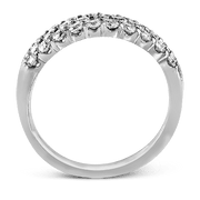 ZR488 Anniversary Ring in 14k Gold with Diamonds