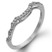 ZR494 Engagement Ring in 14k Gold with Diamonds