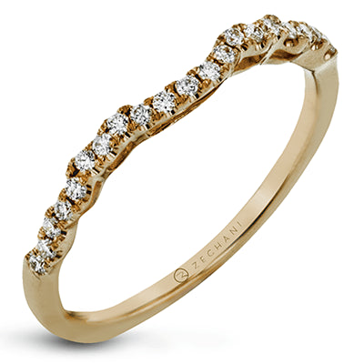 ZR494 Engagement Ring in 14k Gold with Diamonds