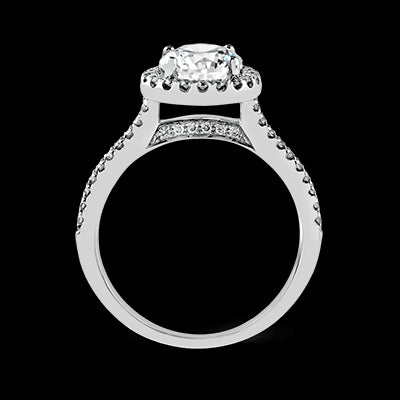 ZR498 Wedding Set in 14k Gold with Diamonds