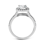 ZR498 Wedding Set in 14k Gold with Diamonds