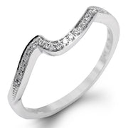 ZR560 Engagement Ring in 14k Gold with Diamonds