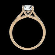 ZR561 Engagement Ring in 14k Gold with Diamonds