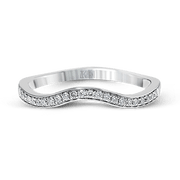 ZR585 Engagement Ring in 14k Gold with Diamonds