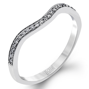 ZR585 Engagement Ring in 14k Gold with Diamonds