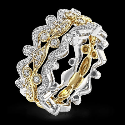 ZR601 Right Hand Ring in 14k Gold with Diamonds