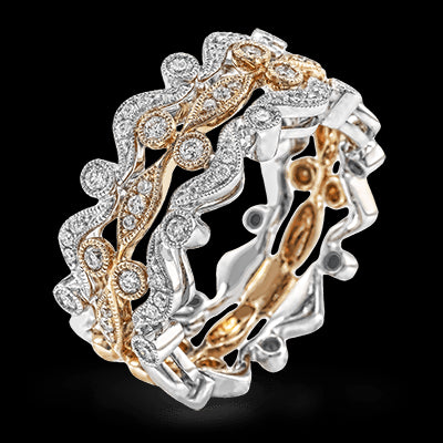 ZR601 Right Hand Ring in 14k Gold with Diamonds