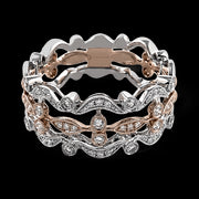 ZR601 Right Hand Ring in 14k Gold with Diamonds