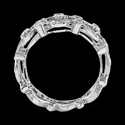 ZR601 Right Hand Ring in 14k Gold with Diamonds