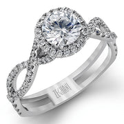 ZR624 Wedding Set in 14k Gold with Diamonds