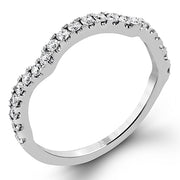 ZR670 Engagement Ring in 14k Gold with Diamonds