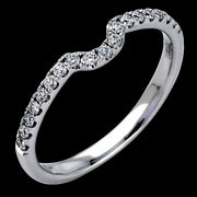 ZR750 Engagement Ring in 14k Gold with Diamonds