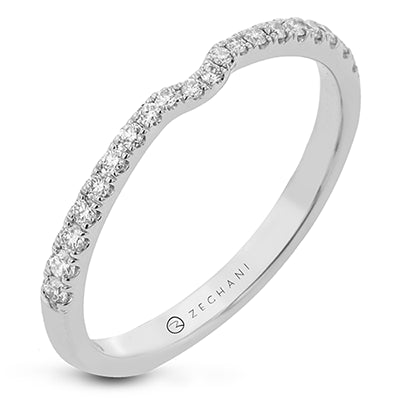 ZR752 Engagement Ring in 14k Gold with Diamonds