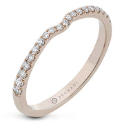 ZR752 Engagement Ring in 14k Gold with Diamonds
