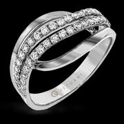 ZR815 Right Hand Ring in 14k Gold with Diamonds