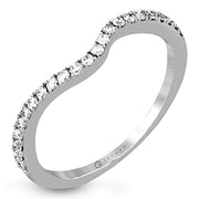 ZR874 Engagement Ring in 14k Gold with Diamonds